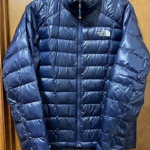 The North Face Summit Series 800 Fill Men's Medium Navy Jacket, FLAW
